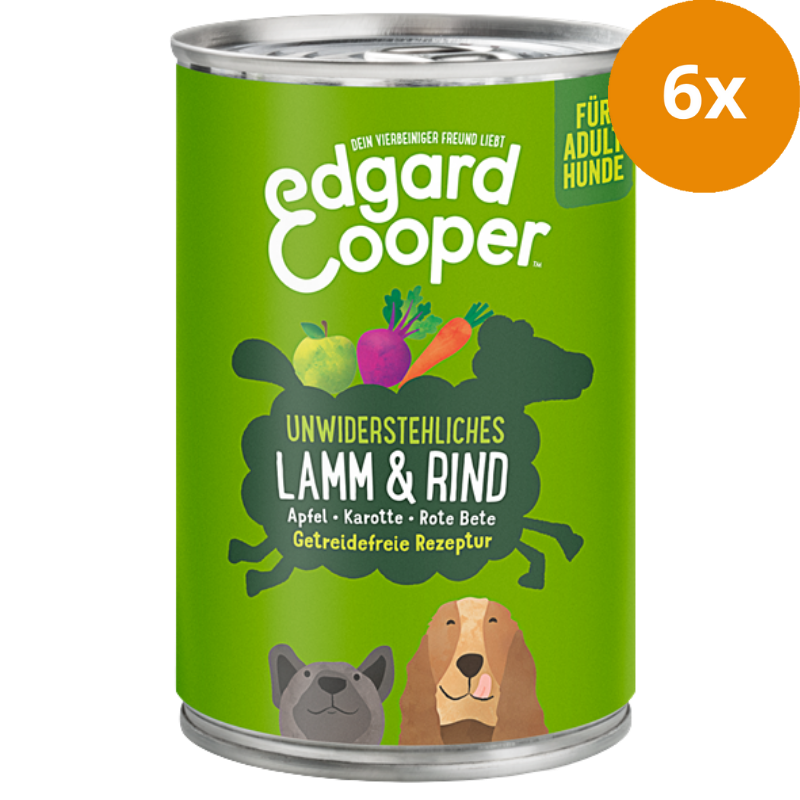 Edgard & Cooper Dog Lamm & Rind Adult 400 g