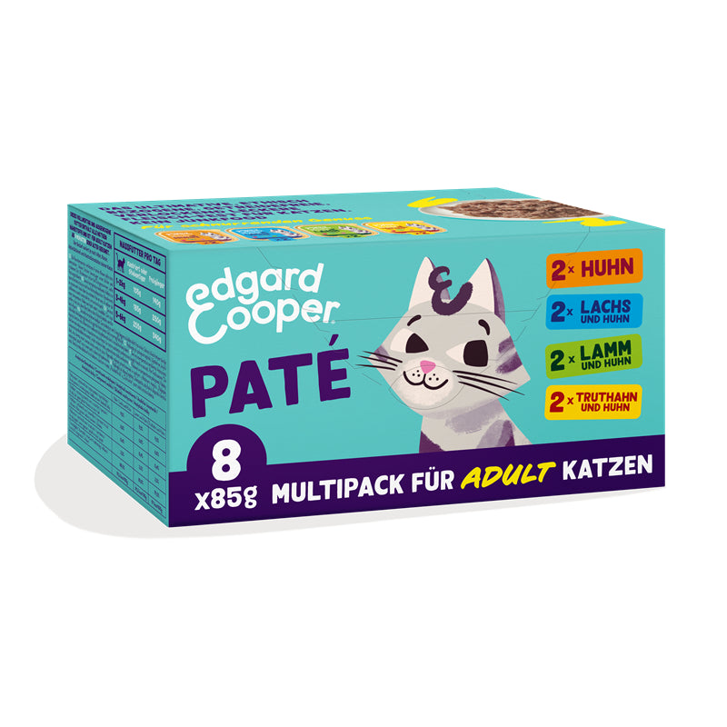 Edgard & Cooper Multipack Paté Adult 8 x 85 g
