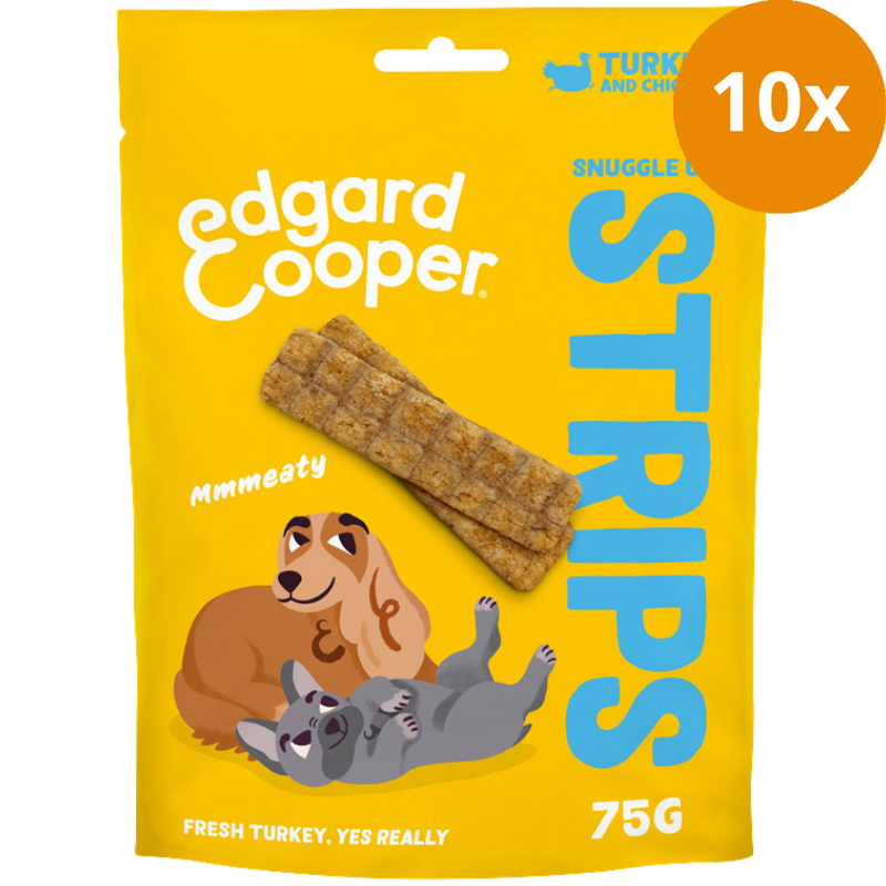 Edgard & Cooper Strips Truthahn und Huhn 75 g