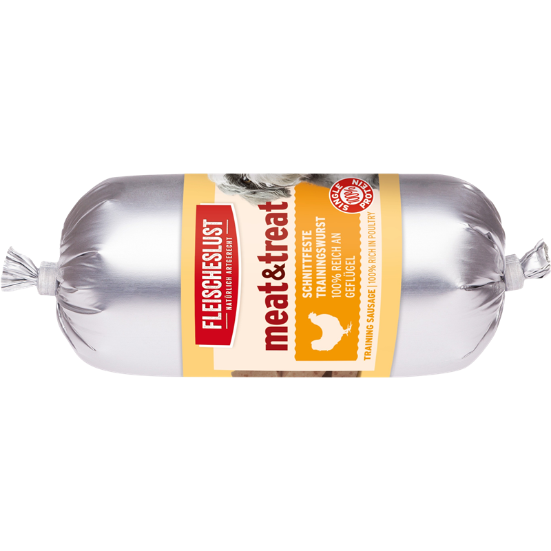 FLEISCHESLUST Meat & Treat Geflügel 200 g