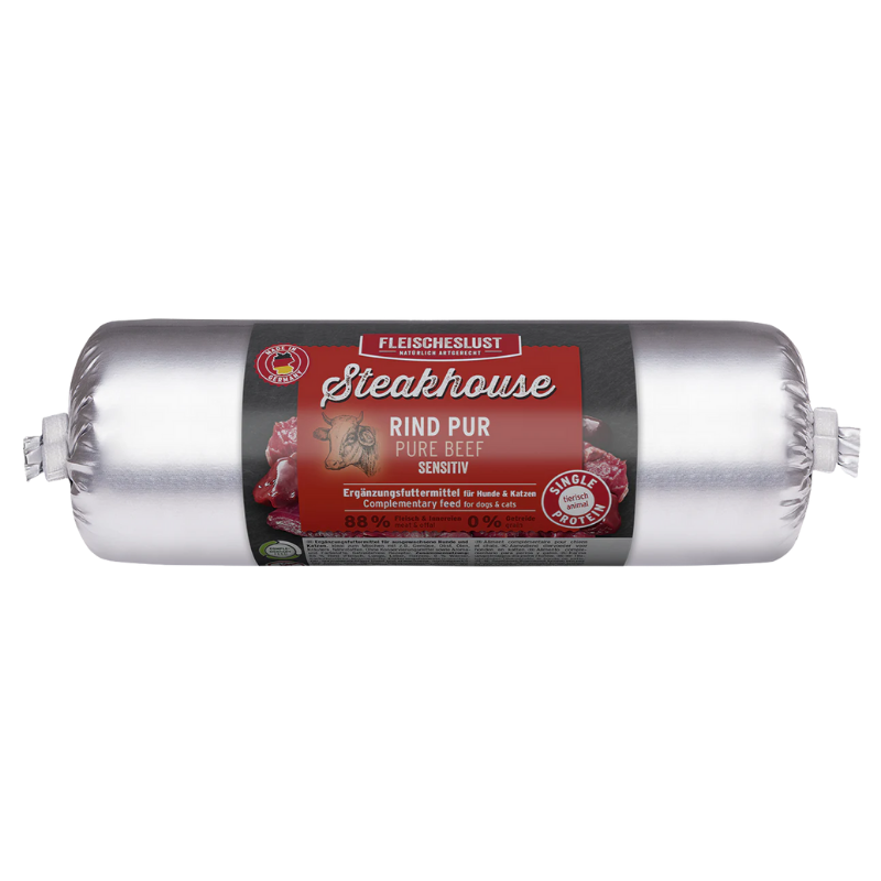 Fleischeslust Steakhouse Rind pur 500 g
