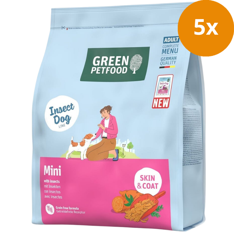 Green Petfood Mini with Insects