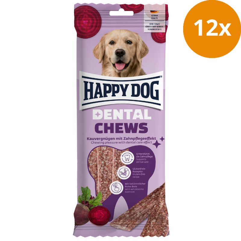 Happy Dog Dental Snacks Dental Chews 195 g
