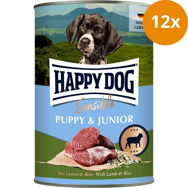 Happy Dog Sensible Puppy Lamm & Reis 400 g