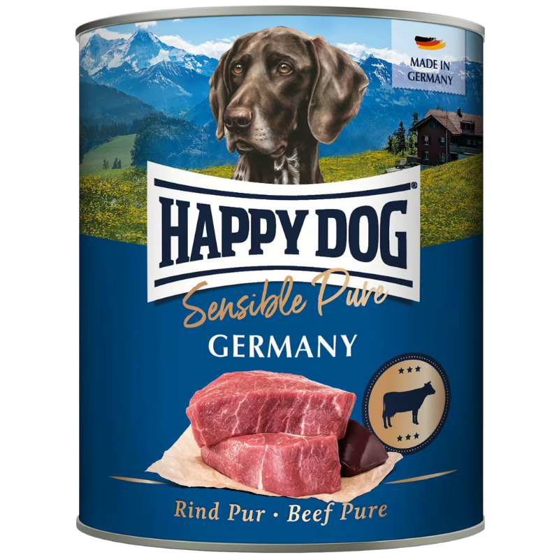 Happy Dog Sensible Pure Germany Rind Pur 800 g