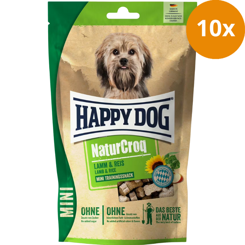 Happy Dog NaturCroq Snack Mini Lamm & Reis 100g