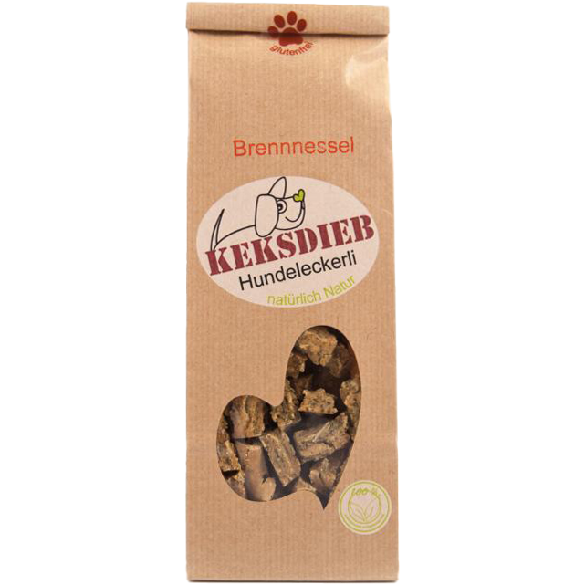 KEKSDIEB Hundeleckerli Brennessel Sticks glutenfrei 100 g