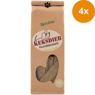 KEKSDIEB Hundeleckerli Spirulina Stangen 100 g