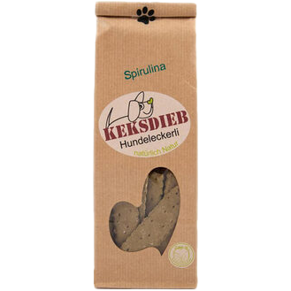 KEKSDIEB Hundeleckerli Spirulina Stangen 100 g
