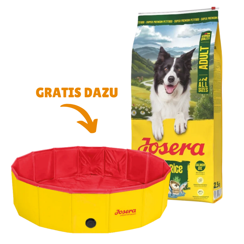 Josera Seefisch & Reis 12,5 kg + GRATIS Josera Hundepool