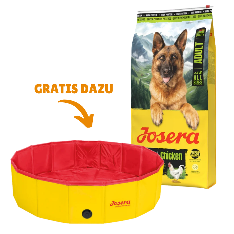 Josera High Protein Huhn 12,5 kg + GRATIS Josera Hundepool