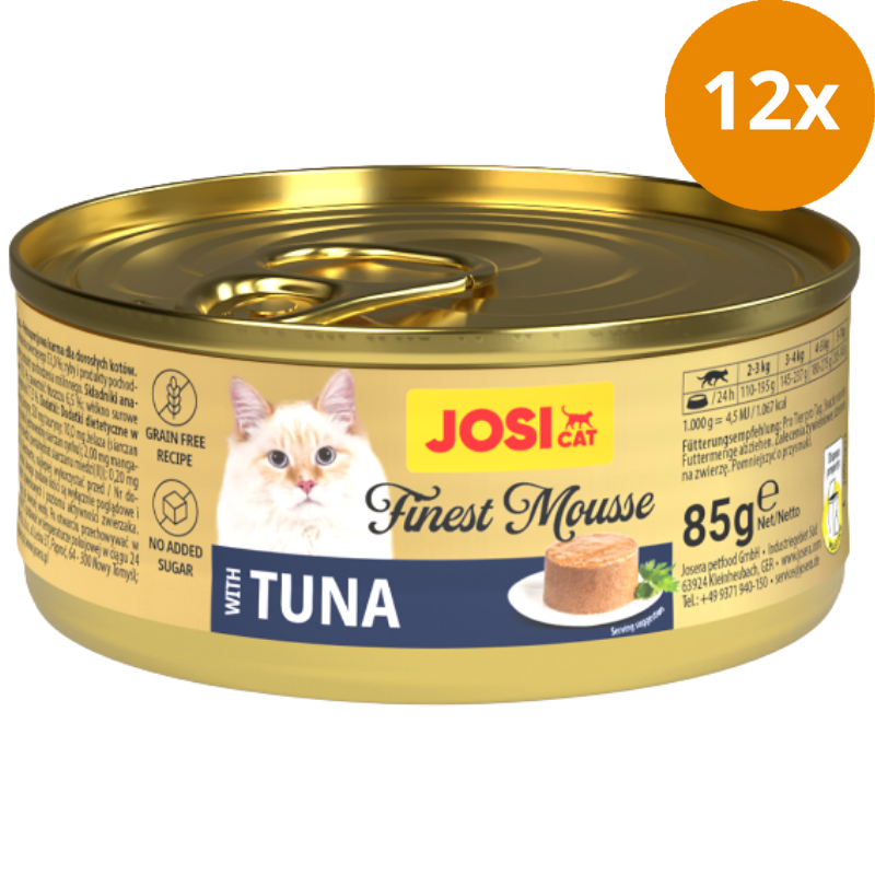 Josera JosiCat Finest Mousse with Tuna 85 g