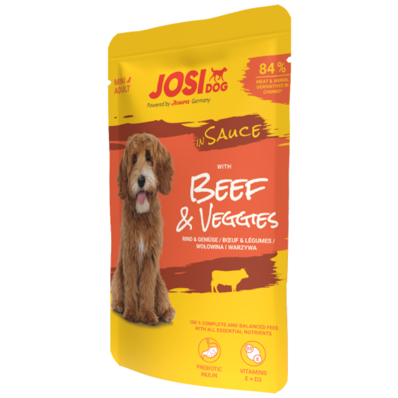 Josera JosiDog Mini Beef & Veggies in Sauce 100 g