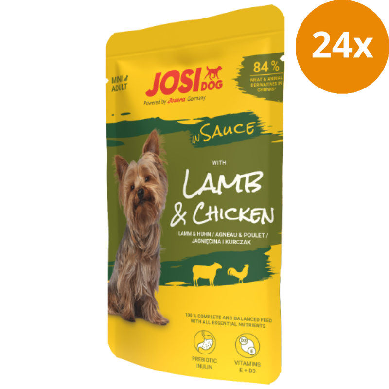 Josera JosiDog Mini Lamb & Chicken in Sauce 100 g