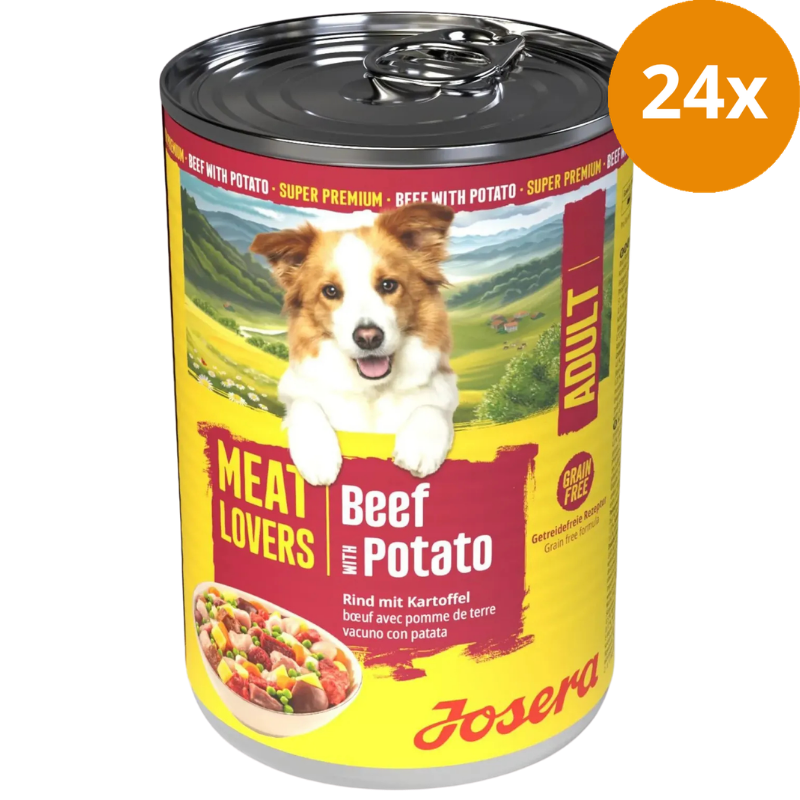 Josera Meat Lovers Adult Menu Beef & Potato 400 g