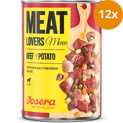 Josera Meat Lovers Menü - Beef with Potato 800 g