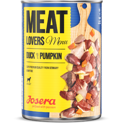 Josera Meat Lovers Menü Duck with Pumpkin 400 g