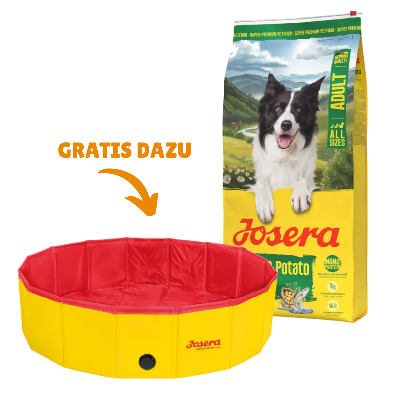 Josera Lachs & Kartoffel 12,5 kg + GRATIS Josera Hundepool