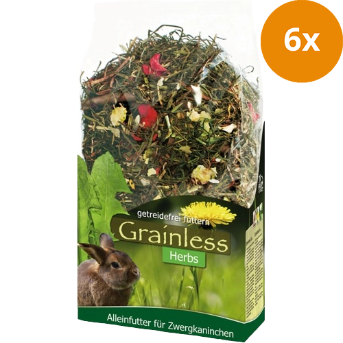 JR FARM Grainless Herbs Zwergkaninchen 400 g
