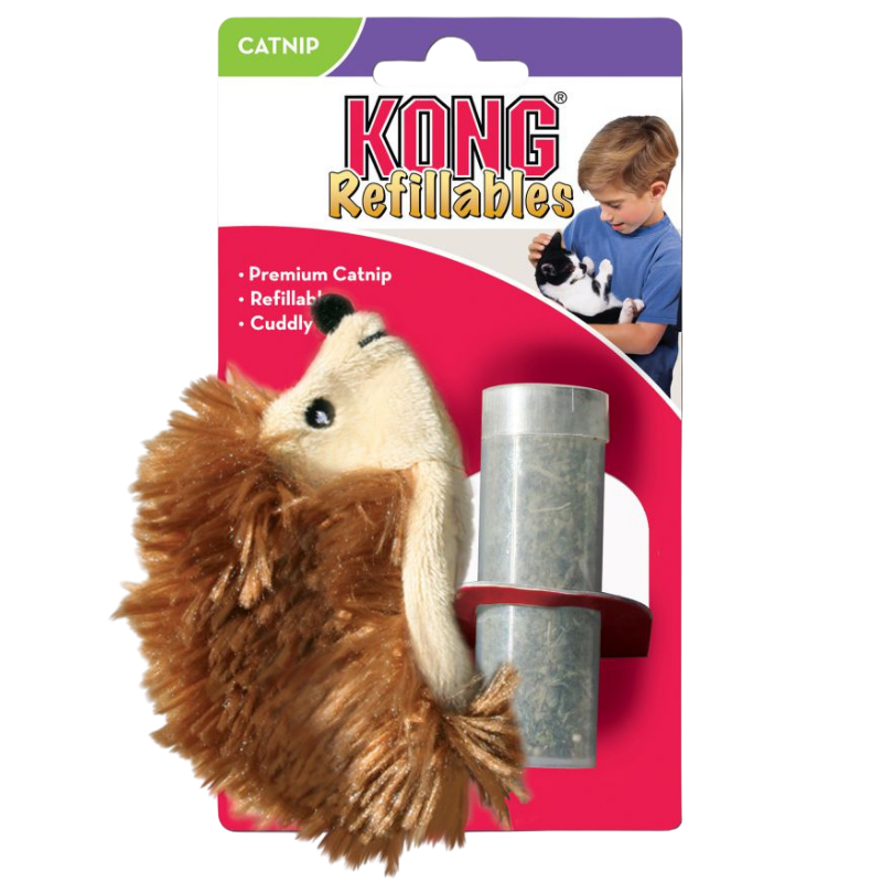 KONG Cat Refillables Hedgehog