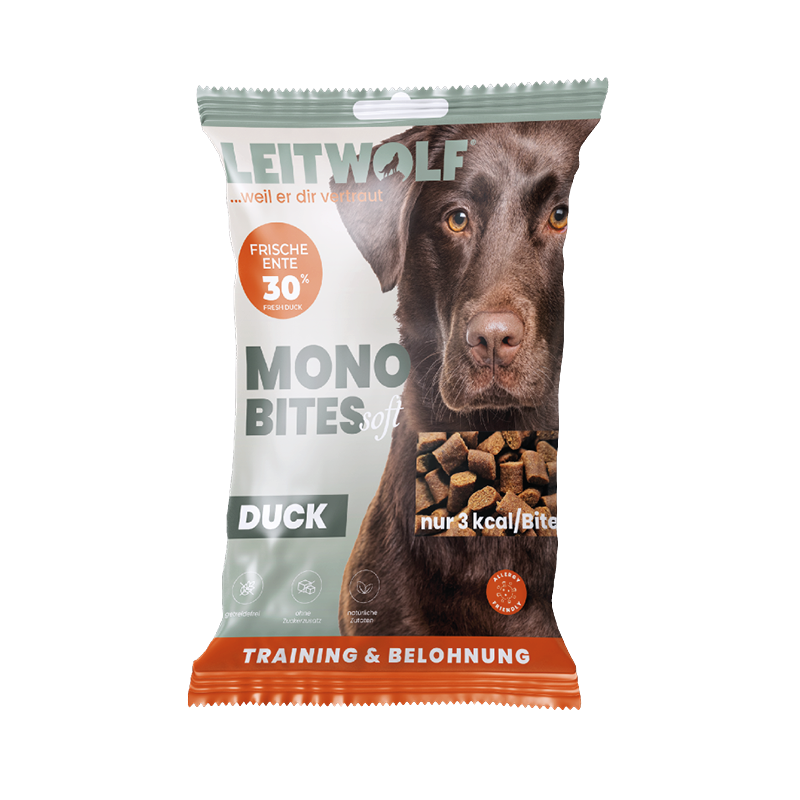 Leitwolf Mono Bites Duck 80 g