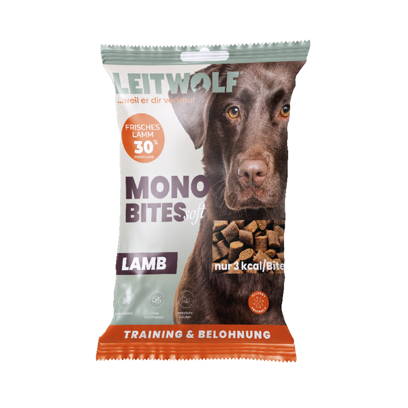 Leitwolf Mono Bites Lamb 80 g