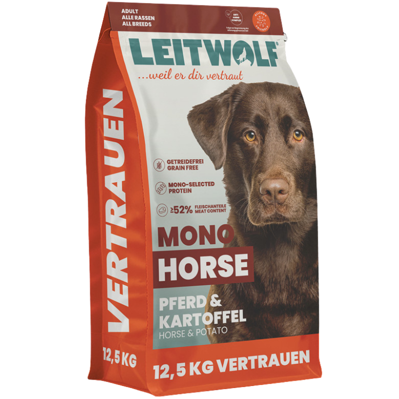 Leitwolf Mono Adult Pferd & Kartoffel