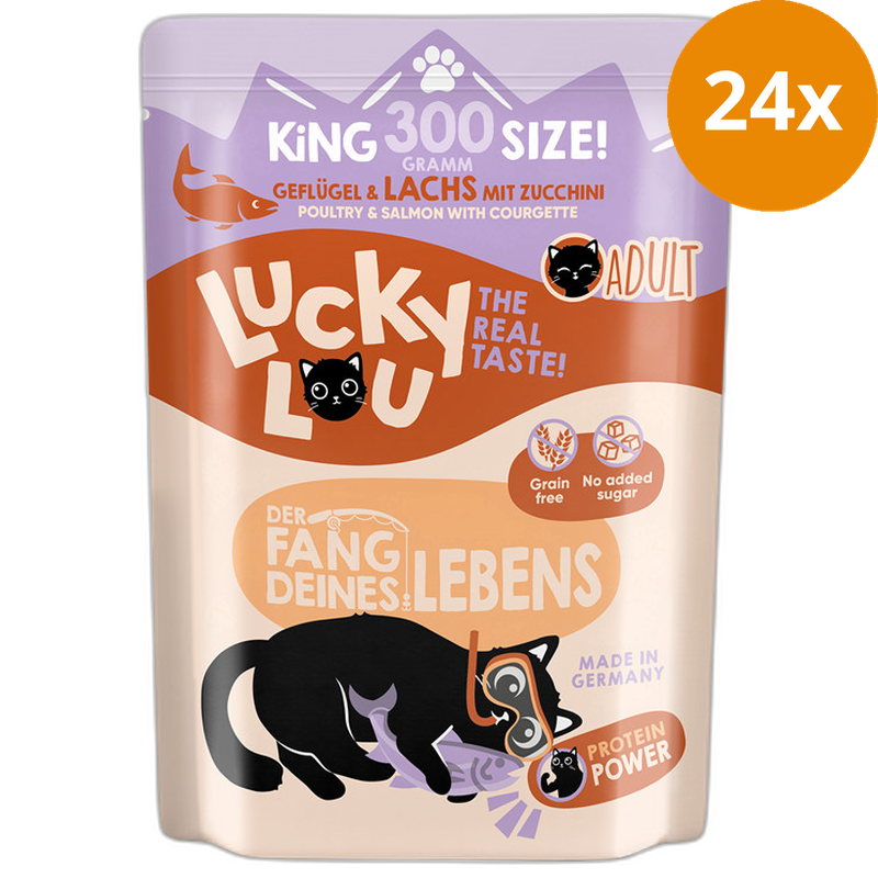 Lucky Lou Lifestage Adult Geflügel & Lachs 300 g