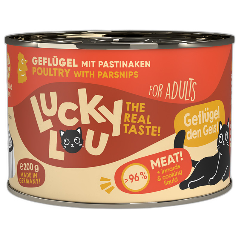 Lucky Lou Dose Lifestage Adult Geflügel 200 g