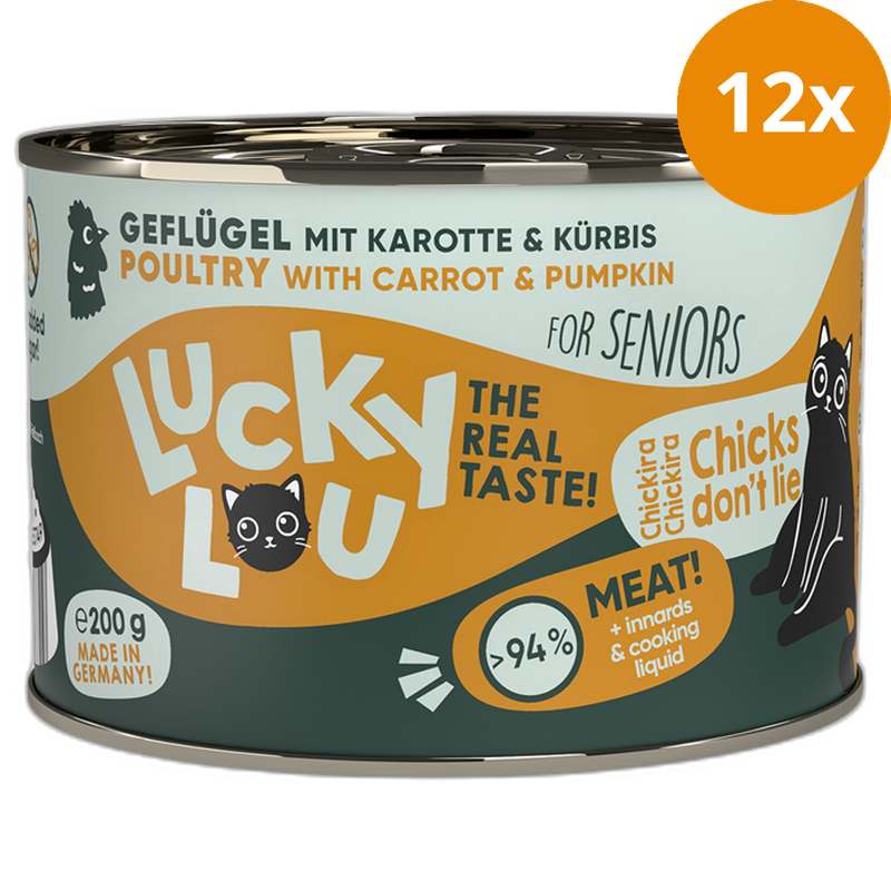 Lucky Lou Dose Lifestage Senior Geflügel 200 g
