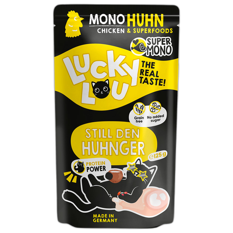Lucky Lou SuperMono Huhn 125 g