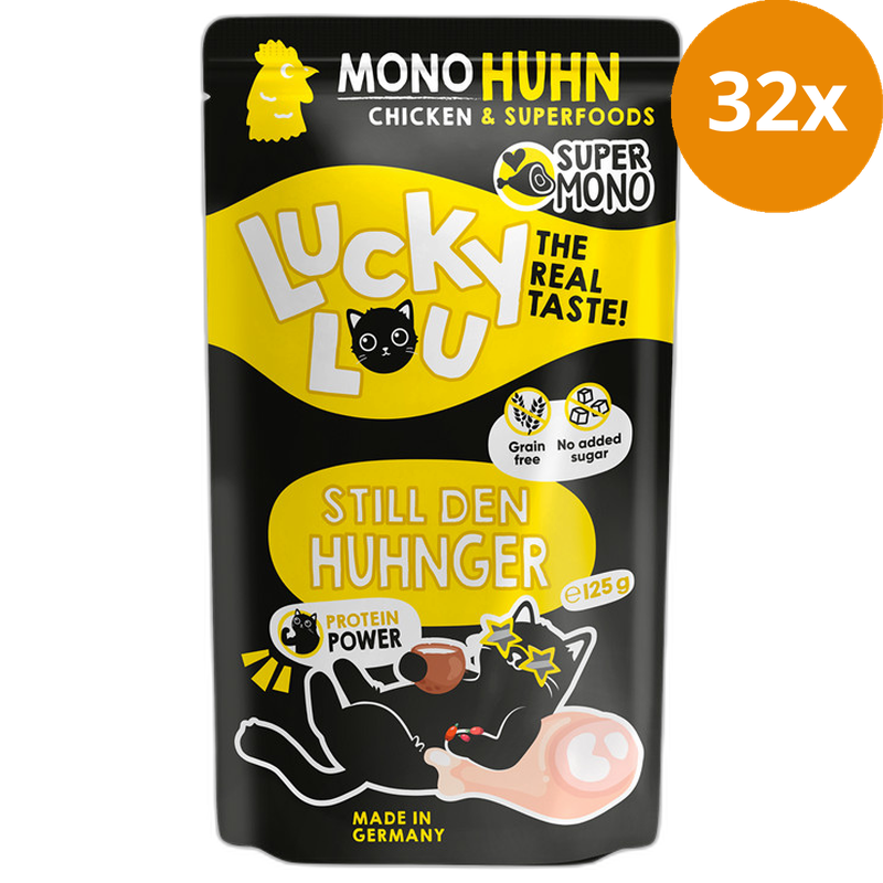 Lucky Lou SuperMono Huhn 125 g