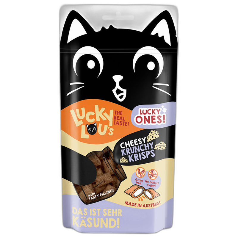 Lucky Lou Krunchy Krisps Käse 60 g