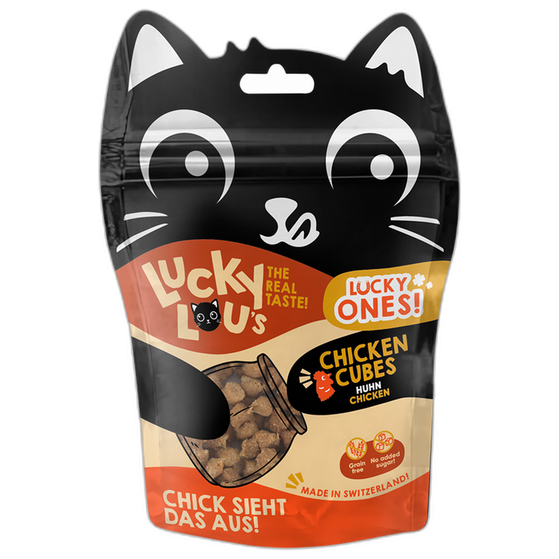 Lucky Lou Lucky Ones Cubes Huhn 80 g