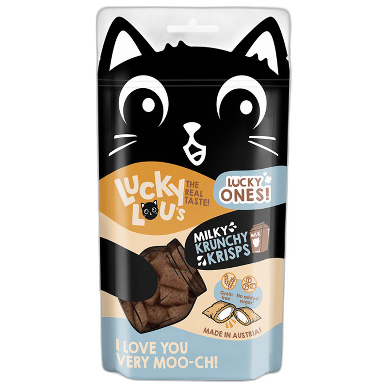Lucky Lou Lucky Ones Krunchy Krisps Milch 60 g