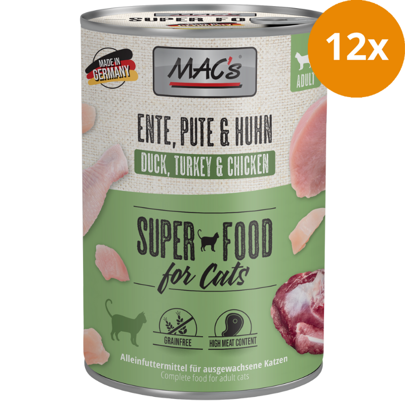 MAC's Cat Ente, Pute, Huhn 400 g