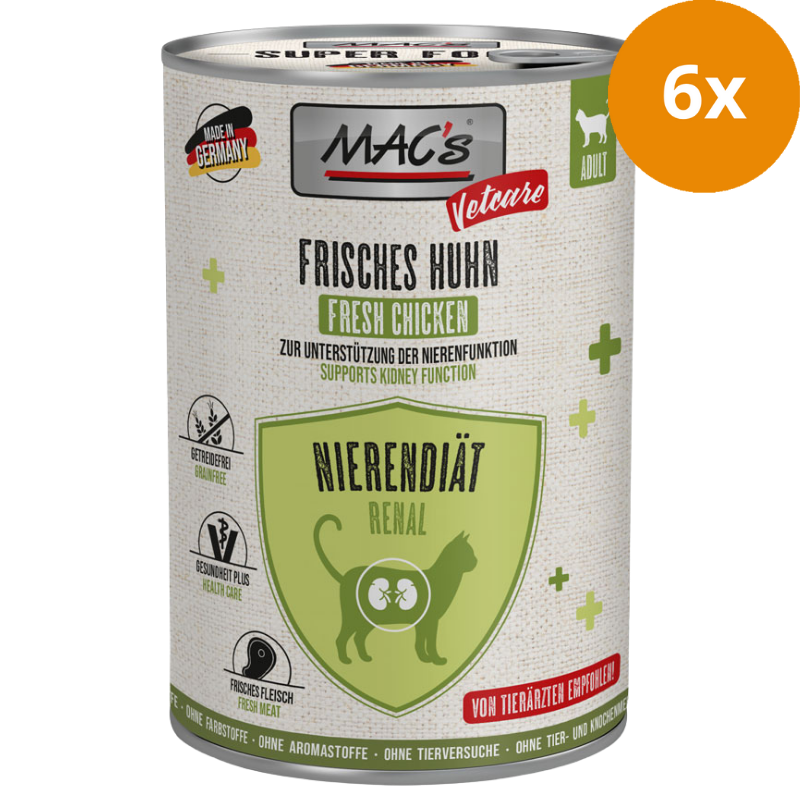 MAC's Cat Vetcare Nierendiät Huhn 400 g