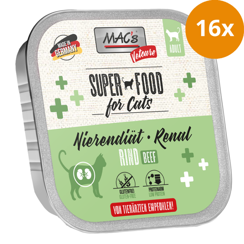 MAC's Cat Vetcare Rind Nierendiät 100 g