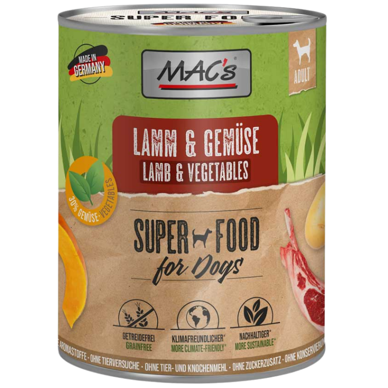 MAC's Dog Lamm & Gemüse 800 g