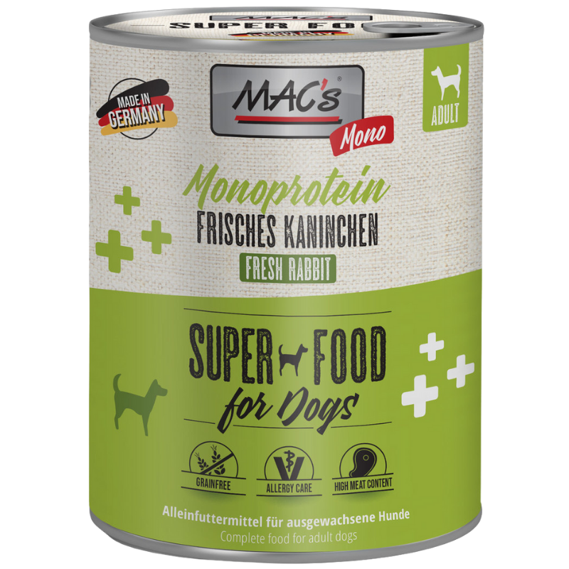 MAC's Dog Monoprotein Kaninchen 800 g