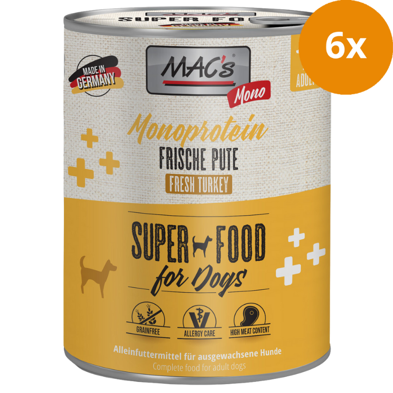 MAC's Dog Monoprotein Pute 800 g