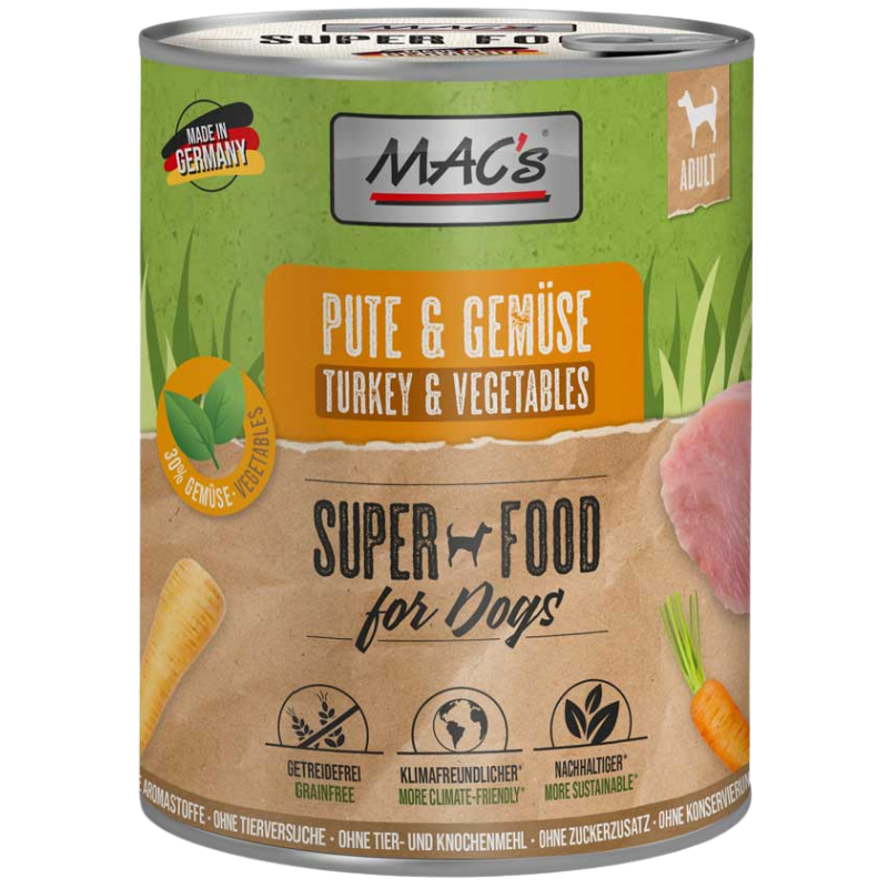 MAC's Dog Pute & Gemüse 800 g