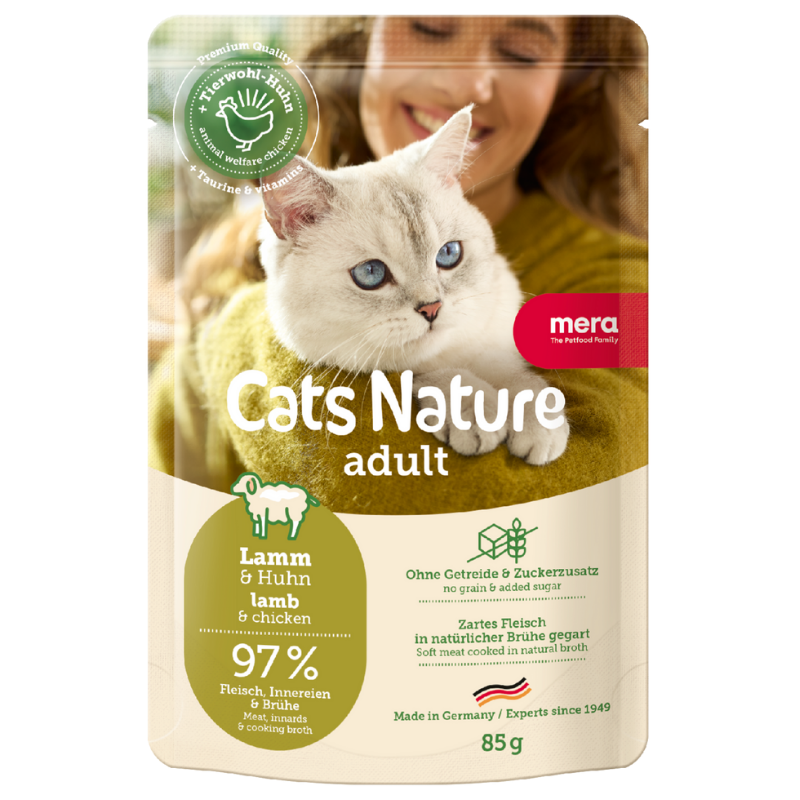 Mera Cat Nature Adult Lamm 85 g