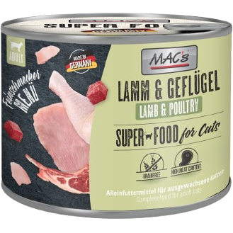 MAC's Cat Feinschmecker Lamm & Geflügel 200g