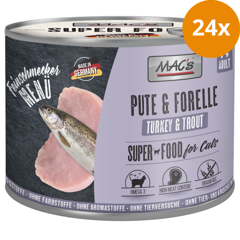 MAC's Cat Feinschmecker Pute & Forelle 200 g