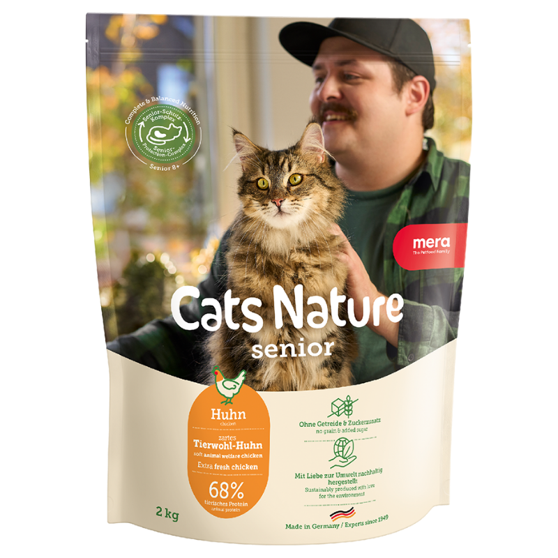 Mera Cat Nature Senior Huhn
