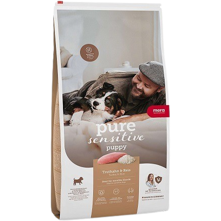 MERA Dog Pure Sensitive Puppy Truthahn & Reis