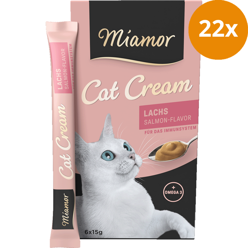 Miamor Cat Cream Lachs–Cream 90 g