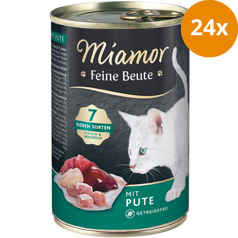 Miamor Dose Feine Beute Pute 400 g
