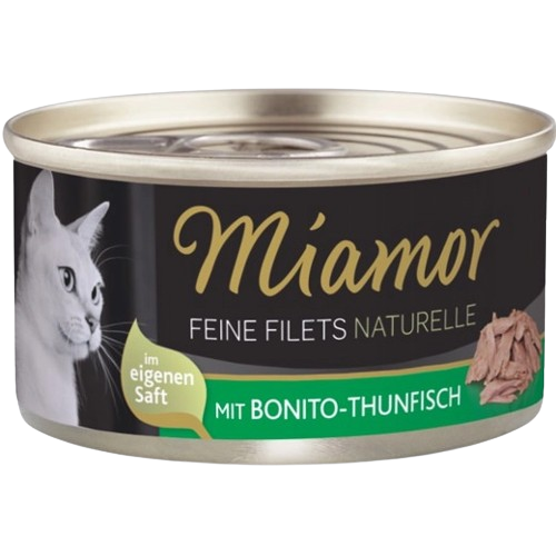 Miamor Feine Filets Naturelle Bonito-Thunfisch 80 g